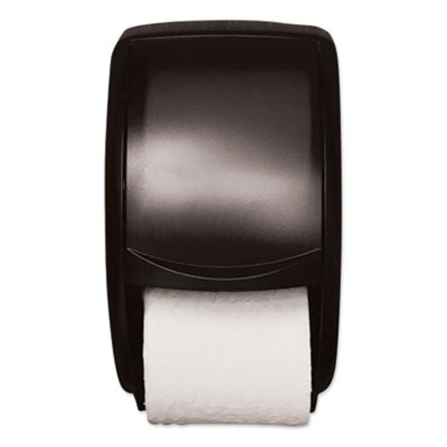 Tork® Twin Standard Roll Bath Tissue Dispenser, 7.5 x 7 x 12.75, Smoke Item: TRK55TR