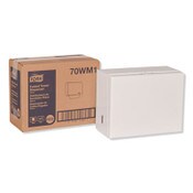 Tork® Singlefold Hand Towel Dispenser, 11.75 x 5.75 x 9.25, White Item: TRK70WM1