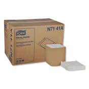 Tork® Universal Dinner Napkins, 1-Ply, 17" x 17", 1/4 Fold, White, 4008/Carton Item: TRKN7141A