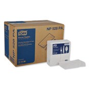 Tork® Advanced Dinner Napkins, 2-Ply, 15" x 17", 1/8 Fold, White, 100/PK, 28 PK/CT Item: TRKNP528PA
