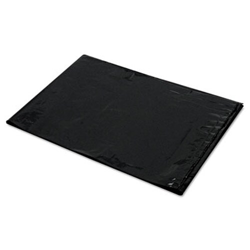 Trinity Plastics Low-Density Can Liners, 60 gal, 1.6 mil, 22" x 58", Black, Flat Pack, 100/Carton Item: TRNML3858X