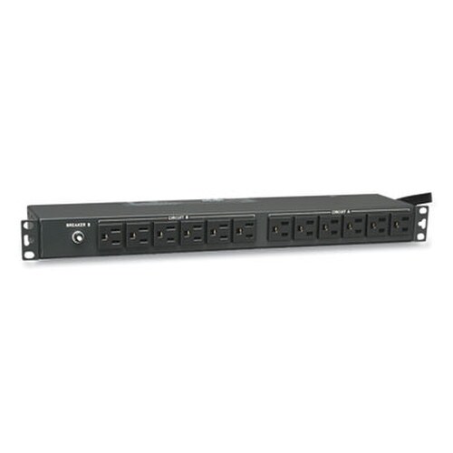 Tripp Lite by Eaton Single-Phase Basic PDU, 24 Outlets, 15 ft Cord, Black Item: TRPPDU2430