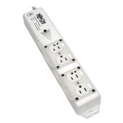 Tripp Lite by Eaton Medical-Grade Power Strip for Patient-Care Vicinity, 4 Outlets, 6 ft Cord, White Item: TRPPS406HGULTRA