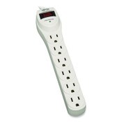 Tripp Lite by Eaton Protect It! Home Computer Surge Protector, 6 AC Outlets, 2 ft Cord, 180 J, Light Gray Item: TRPTLP602