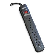 Tripp Lite by Eaton Protect It! Surge Protector, 6 AC Outlets, 6 ft Cord, 790 J, Black Item: TRPTLP606B