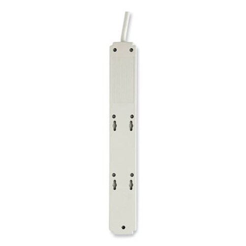 Tripp Lite by Eaton Protect It! Surge Protector, 6 AC Outlets/2 USB Ports, 6 ft Cord, 990 J, Cool Gray Item: TRPTLP606USB