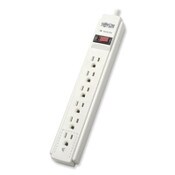 Tripp Lite by Eaton Protect It! Surge Protector, 6 AC Outlets, 6 ft Cord, 790 J, Light Gray Item: TRPTLP606