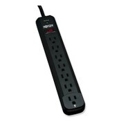 Tripp Lite by Eaton Protect It! Surge Protector, 7 AC Outlets, 12 ft Cord, 1,080 J, Black Item: TRPTLP712B