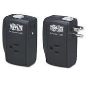 Tripp Lite by Eaton Protect It! Portable Surge Protector, 2 AC Outlets, 1,050 J, Black Item: TRPTRAVLER100BT