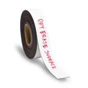 U Brands Dry Erase Magnetic Tape Roll, 2" x 50 ft, White Item: UBRFM2118
