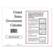 Unicor 7510016649504 Perforated Monthly Wall Calendar, 11 x 9, White Sheets, 12-Month (Jan to Dec): 2023 Item: UCR6649504EA