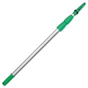 Unger® Opti-Loc Aluminum Extension Pole, 14 ft, Three Sections, Green/Silver Item: UNGED450