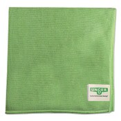 Unger® SmartColor MicroWipes, Microfiber, 16 x 15, Green, 10/Pack Item: UNGMF400PK