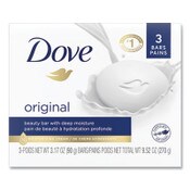 Dove® White Beauty Bar, Light Scent, 3.17 oz, 3/Pack Item: UNI04090PK