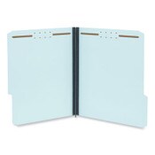 Universal® Top Tab Classification Folders, 2" Expansion, 2 Fasteners, Letter Size, Light Blue Exterior, 25/Box Item: UNV10401