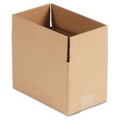 Universal® Fixed-Depth Corrugated Shipping Boxes, Regular Slotted Container (RSC), 6" x 10" x 6", Brown Kraft, 25/Bundle Item: UNV1066