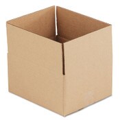 Universal® Fixed-Depth Corrugated Shipping Boxes, Regular Slotted Container (RSC), 10" x 12" x 6", Brown Kraft, 25/Bundle Item: UNV12106