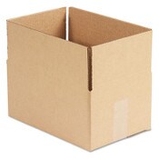 Universal® Fixed-Depth Corrugated Shipping Boxes, Regular Slotted Container (RSC), 8" x 12" x 6", Brown Kraft, 25/Bundle Item: UNV1286