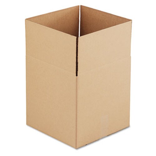 Universal® Cubed Fixed-Depth Corrugated Shipping Boxes, Regular Slotted Container (RSC), 14" x 14" x 14", Brown Kraft, 25/Bundle Item: UNV141414
