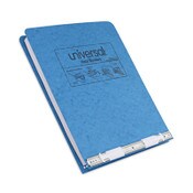 Universal® Pressboard Hanging Binder, 2 Posts, 6" Capacity, 9.5 x 11, Light Blue Item: UNV15431