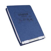 Universal® Pressboard Hanging Binder, 2 Posts, 6" Capacity, 9.5 x 11, Blue Item: UNV15432