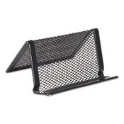 Universal® Mesh Metal Business Card Holder, Holds 50 2.25 x 4 Cards, 3.78 x 3.38 x 2.13, Black Item: UNV20005