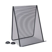 Universal® Metal Mesh Document Holder Free Standing, 35 Sheet Capacity, Metal, Black Item: UNV20027