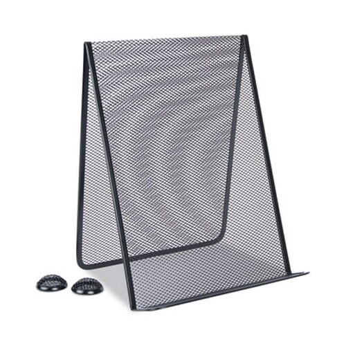 Universal® Metal Mesh Document Holder Free Standing, 35 Sheet Capacity, Metal, Black Item: UNV20027