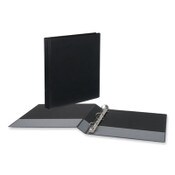 Universal® Slant D-Ring View Binder, 3 Rings, 1" Capacity, 11 x 8.5, Black, 12/Carton Item: UNV20741PK