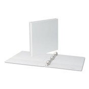 Universal® Slant D-Ring View Binder, 3 Rings, 1" Capacity, 11 x 8.5, White Item: UNV20742
