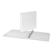 Universal® Slant D-Ring View Binder, 3 Rings, 1.5" Capacity, 11 x 8.5, White Item: UNV20744
