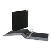 Universal® Slant D-Ring View Binder, 3 Rings, 2" Capacity, 11 x 8.5, Black, 6/Carton Item: UNV20745PK
