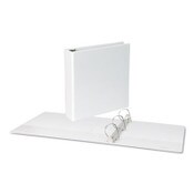 Universal® Slant D-Ring View Binder, 3 Rings, 2" Capacity, 11 x 8.5, White Item: UNV20746