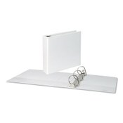 Universal® Slant D-Ring View Binder, 3 Rings, 3" Capacity, 11 x 8.5, White Item: UNV20748