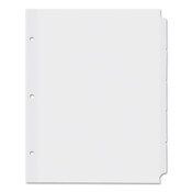 Universal® Self-Tab Index Dividers, 5-Tab, 11 x 8.5, White, 36 Sets Item: UNV20835