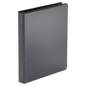 Universal® Economy Round Ring View Binder, 3 Rings, 1" Capacity, 11 x 8.5, Black Item: UNV20961