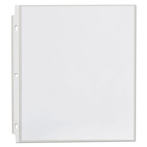 Universal® Top-Load Poly Sheet Protectors, Standard, Letter, Clear, 100/Box Item: UNV21125