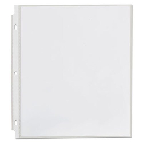 Universal® Top-Load Poly Sheet Protectors, Std Gauge, Nonglare, Clear, 50/Pack Item: UNV21126