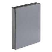 Universal® Deluxe Easy-to-Open D-Ring View Binder, 3 Rings, 1" Capacity, 11 x 8.5, Black Item: UNV30711