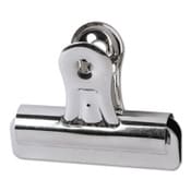 Universal® Bulldog Clips, Medium, Nickel, 36/Pack Item: UNV31264