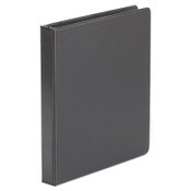 Universal® Economy Non-View Round Ring Binder, 3 Rings, 1" Capacity, 11 x 8.5, Black Item: UNV31401