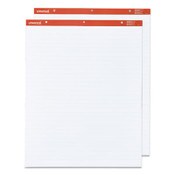 Universal™ Easel Pads/Flip Charts, Presentation Format (1" Rule), 27 x 34, White, 50 Sheets, 2/Carton Item: UNV35601