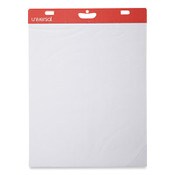 Universal® Self-Stick Easel Pad, Unruled, 25 x 30, White, 30 Sheets, 2/Carton Item: UNV35603