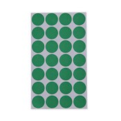 Universal® Self-Adhesive Removable Color-Coding Labels, 0.75" dia, Green, 28/Sheet, 36 Sheets/Pack Item: UNV40115