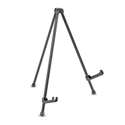 Universal® Portable Tabletop Easel, 14" High, Steel, Black Item: UNV43028