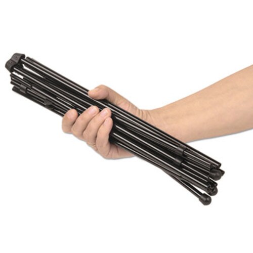 Universal® Instant Setup Foldaway Easel, Adjusts 15" to 61" High, Steel, Black Item: UNV43029