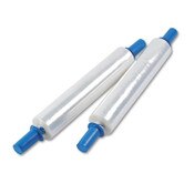 Universal® Stretch Film w/Cushioned Handles, 20" x 1,000 ft, 20 mic (80-Gauge), 4/Carton Item: UNV62122