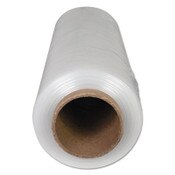 Universal® High-Performance Handwrap Film, 18" x 1,500 ft, 12 mic (47-Gauge), Clear, 4/Carton Item: UNV64718
