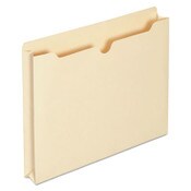 Universal® Economical Manila File Jackets, Straight Tab, Letter Size, Manila, 50/Box Item: UNV74300
