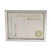 Universal® Plastic Document Frame, for 8.5 x 11, Easel Back, Metallic Silver Item: UNV76853